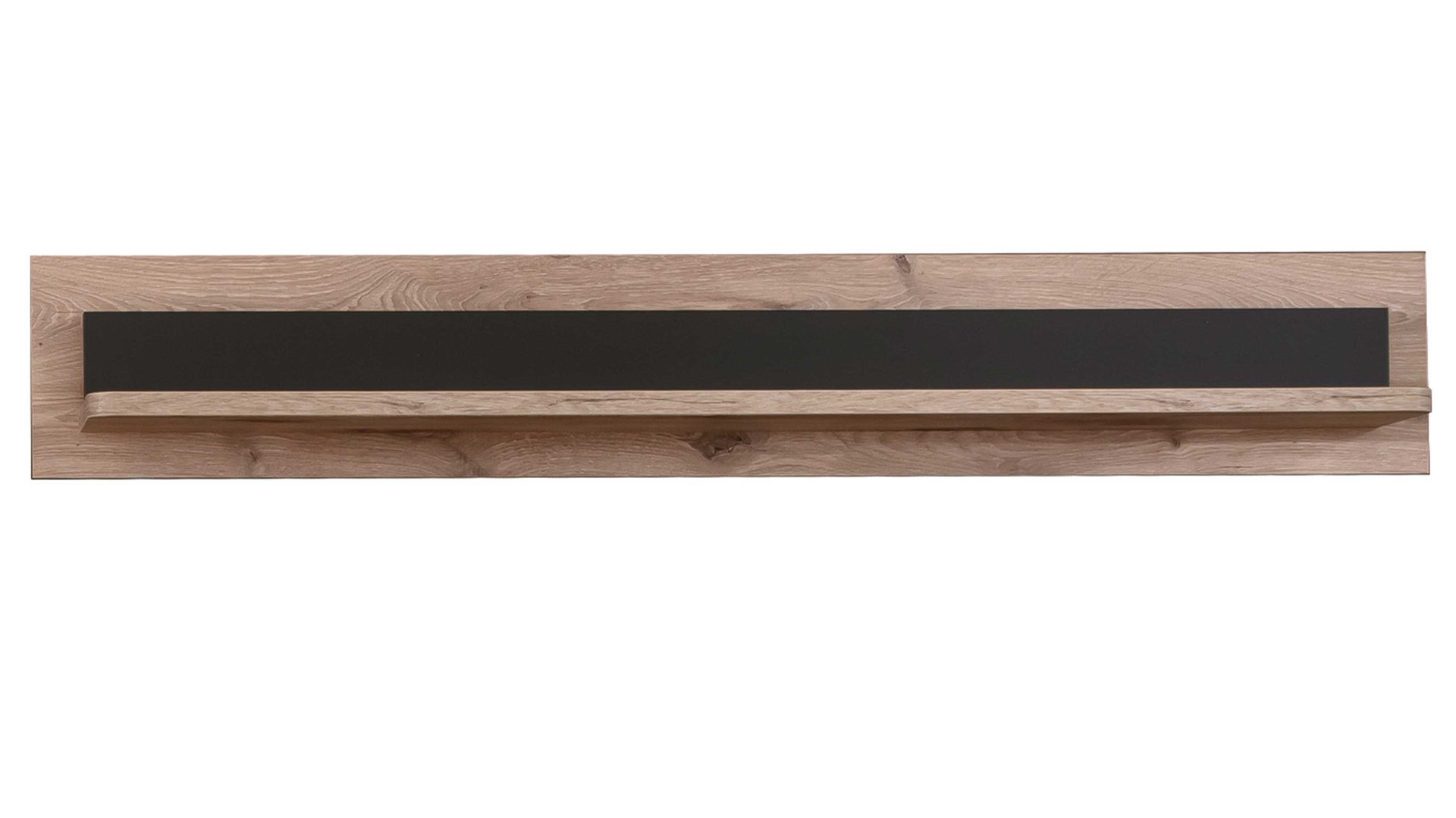 Wandregal Mca furniture aus Holz in Holzfarben Wohnprogramm Modena - Wandregal Viking Eiche - Länge ca. 150 cm