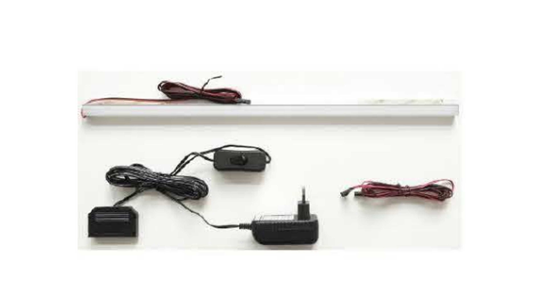 LED-Beleuchtung Mca furniture aus Kunststoff in Weiß Wohnprogramm Modena - Rückwandbeleuchtung einteilig