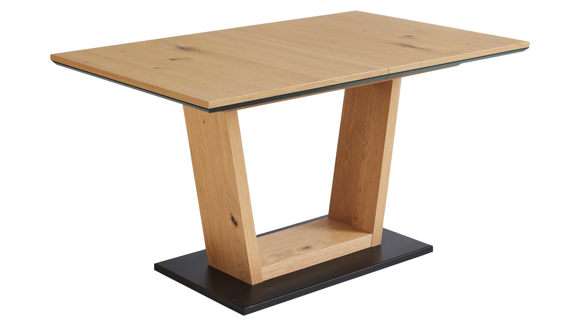 Auszugtisch Niehoff sitzmoebel aus Holz in Holzfarben NIEHOFF SITZMÖBEL Serie Leonie - Ausziehtisch Charakter-Eiche - ca. 140 - 180 x 90 cm