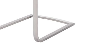 Schwingstuhl Mca furniture aus Kunstfaser in Schwarz Schwingstuhl bzw. Freischwinger Paulo II schwarzes Kunstleder 10SX & Edelstahl