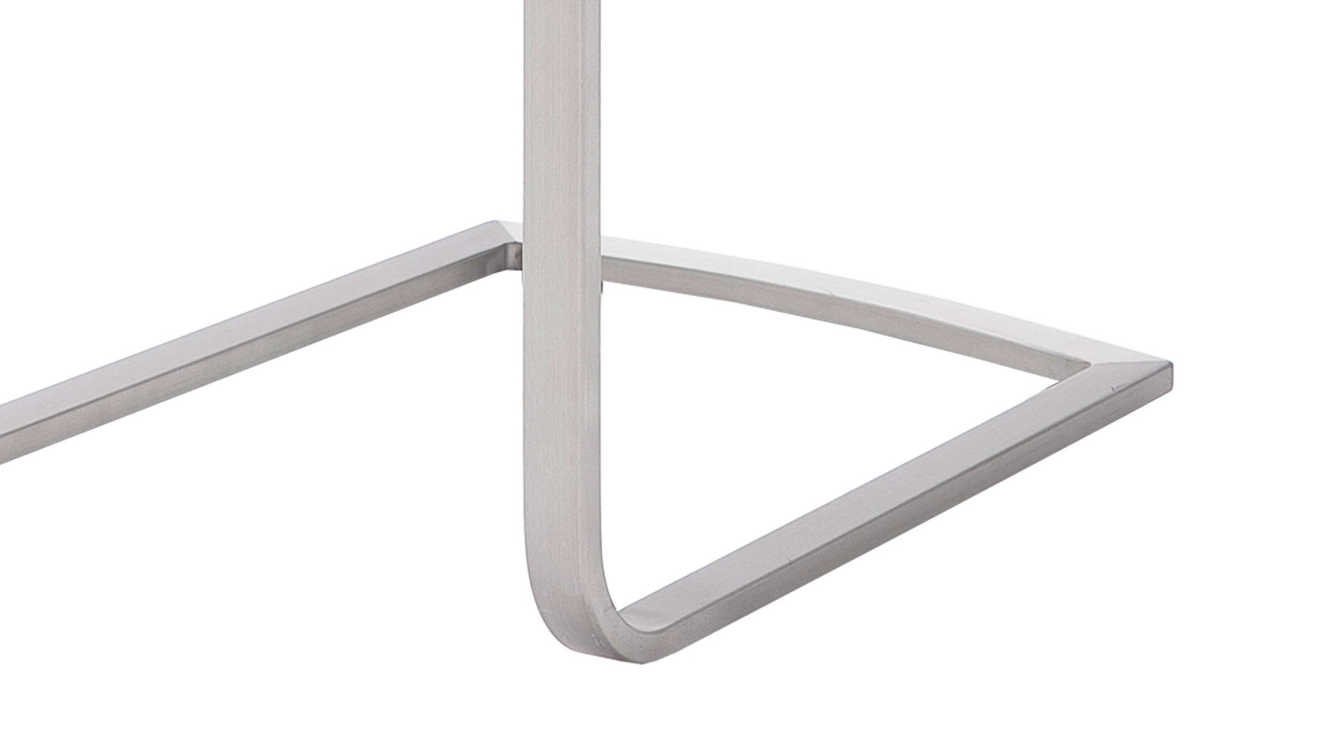 Schwingstuhl Mca furniture aus Kunstfaser in Schwarz Schwingstuhl bzw. Freischwinger Paulo II schwarzes Kunstleder 10SX & Edelstahl