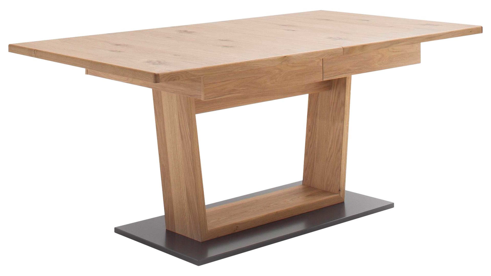 Auszugtisch Mca direkt aus Holz in Holzfarben Wohnprogramm Portland - Esstisch mit Funktion Bianco geölte Asteiche – ca. 180-280 x 100 cm