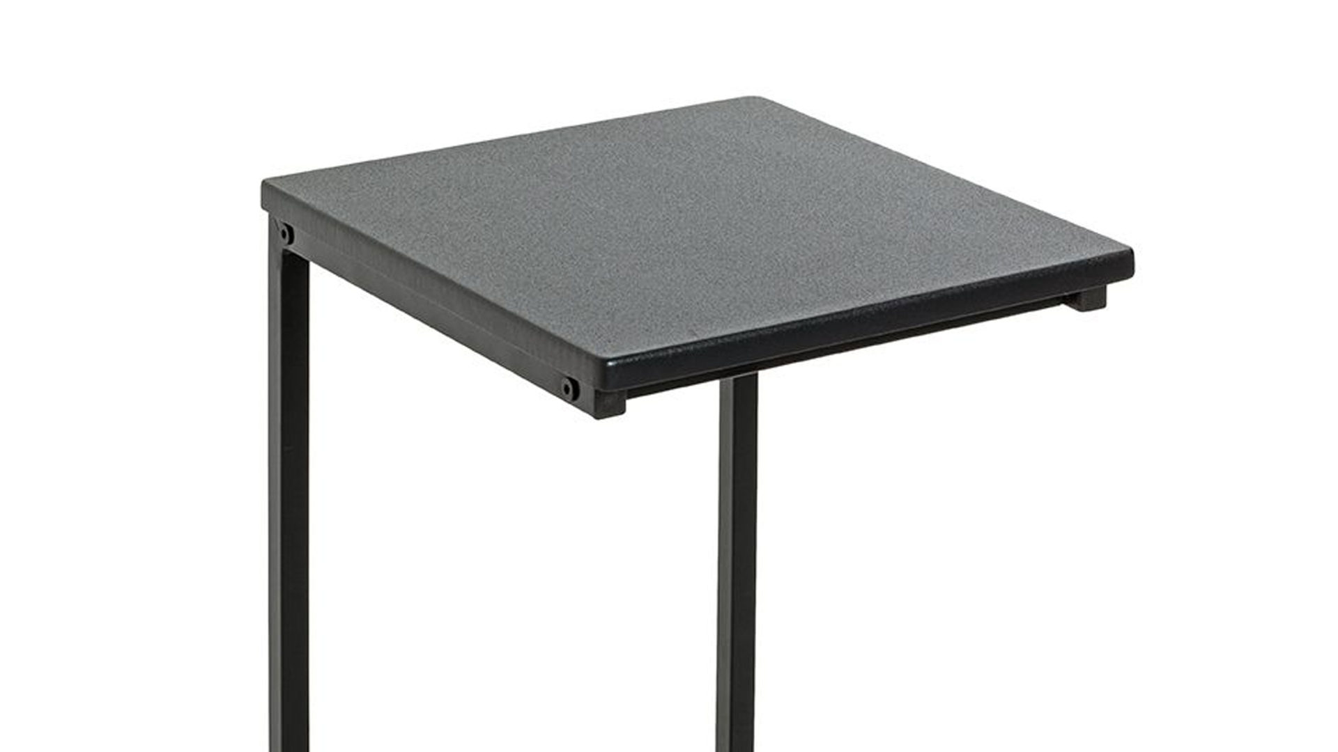Beistelltisch Haku aus MDF in Schwarz Beistelltisch Schwarz - ca. 33 x 60 cm