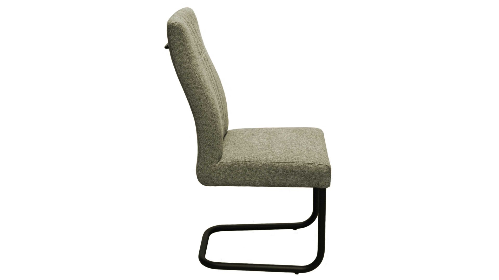 Schwingstuhl Standard furniture factory aus Kunstfaser in Grün Schwingstuhl Gardone grüner Strukturstoff Mercury May Fly 5514