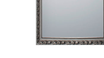 Wandspiegel Mirrors and more aus Spiegel in Grau Rahmenspiegel Sonja Titan - ca. 70 x 170 cm