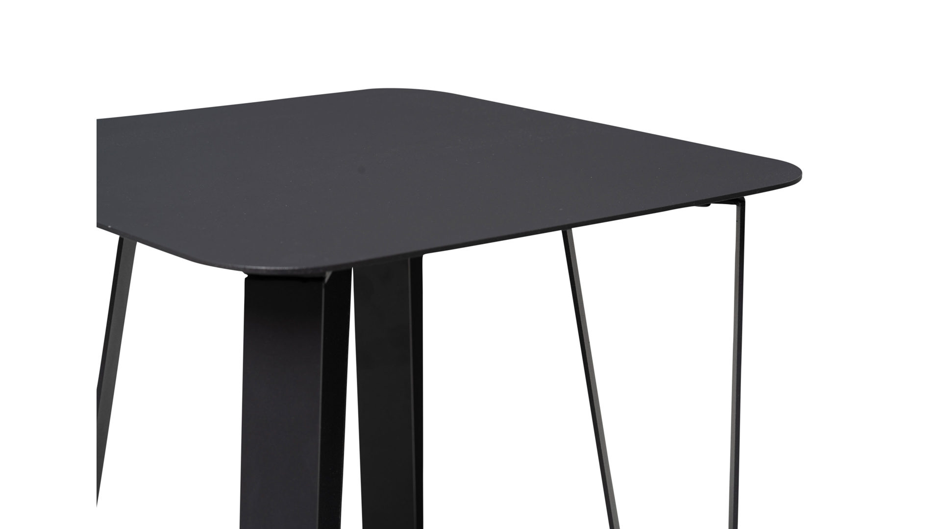 Beistelltisch M2 kollektion aus Metall in Schwarz Beistelltisch Emma 1 Schwarz – ca. 40 x 45 cm