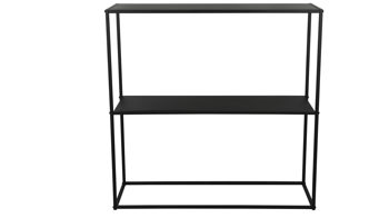 Regal Mirrors and more aus Metall in Schwarz Regal Chloe Schwarz - ca. 80 x 80 cm