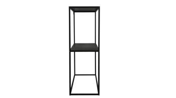 Regal Mirrors and more aus Metall in Schwarz Regal Chloe Schwarz - ca. 80 x 80 cm