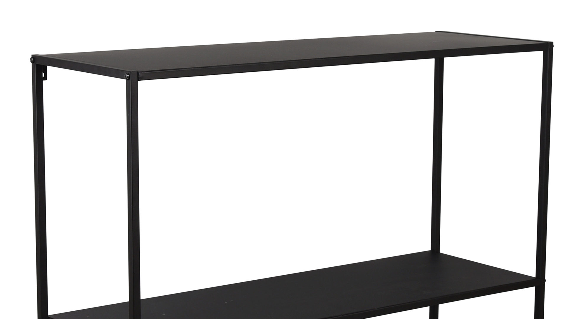 Regal Mirrors and more aus Metall in Schwarz Regal Chloe Schwarz - ca. 80 x 80 cm