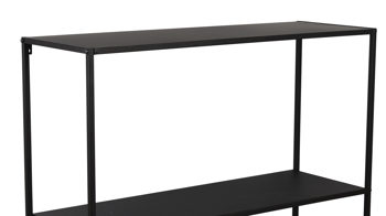 Regal Mirrors and more aus Metall in Schwarz Regal Chloe Schwarz - ca. 80 x 80 cm