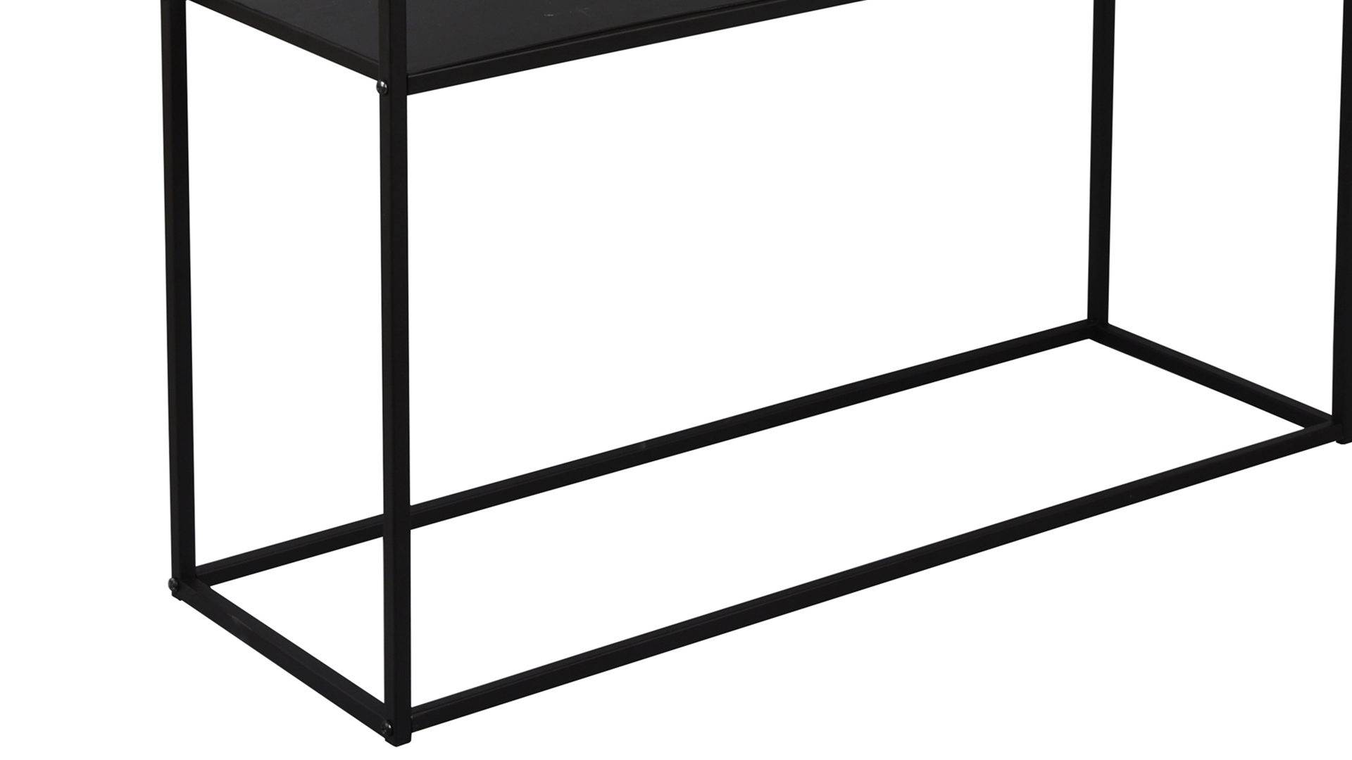 Regal Mirrors and more aus Metall in Schwarz Regal Chloe Schwarz - ca. 80 x 80 cm