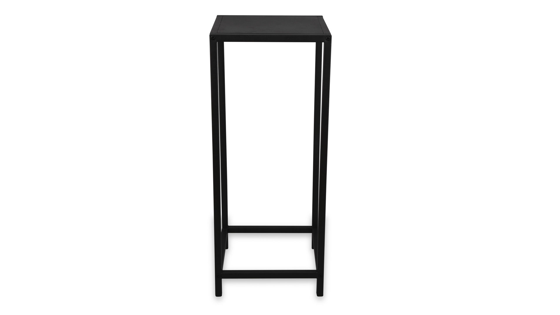 Beistelltisch Mirrors and more aus Metall in Schwarz Beistelltisch Vera schwarzes Metall - ca. 25 x 60 cm