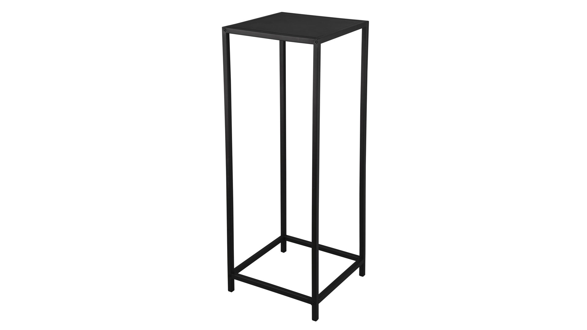 Beistelltisch Mirrors and more aus Metall in Schwarz Beistelltisch Vera schwarzes Metall - ca. 25 x 60 cm