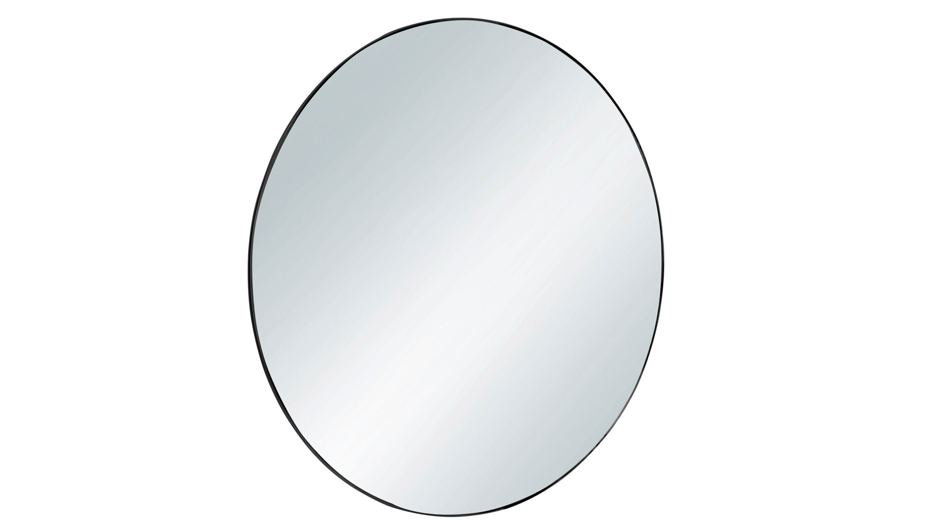 Wandspiegel Mirrors and more aus Spiegel in Schwarz Dekospiegel Esra Schwarz - Durchmesser ca. 50 cm