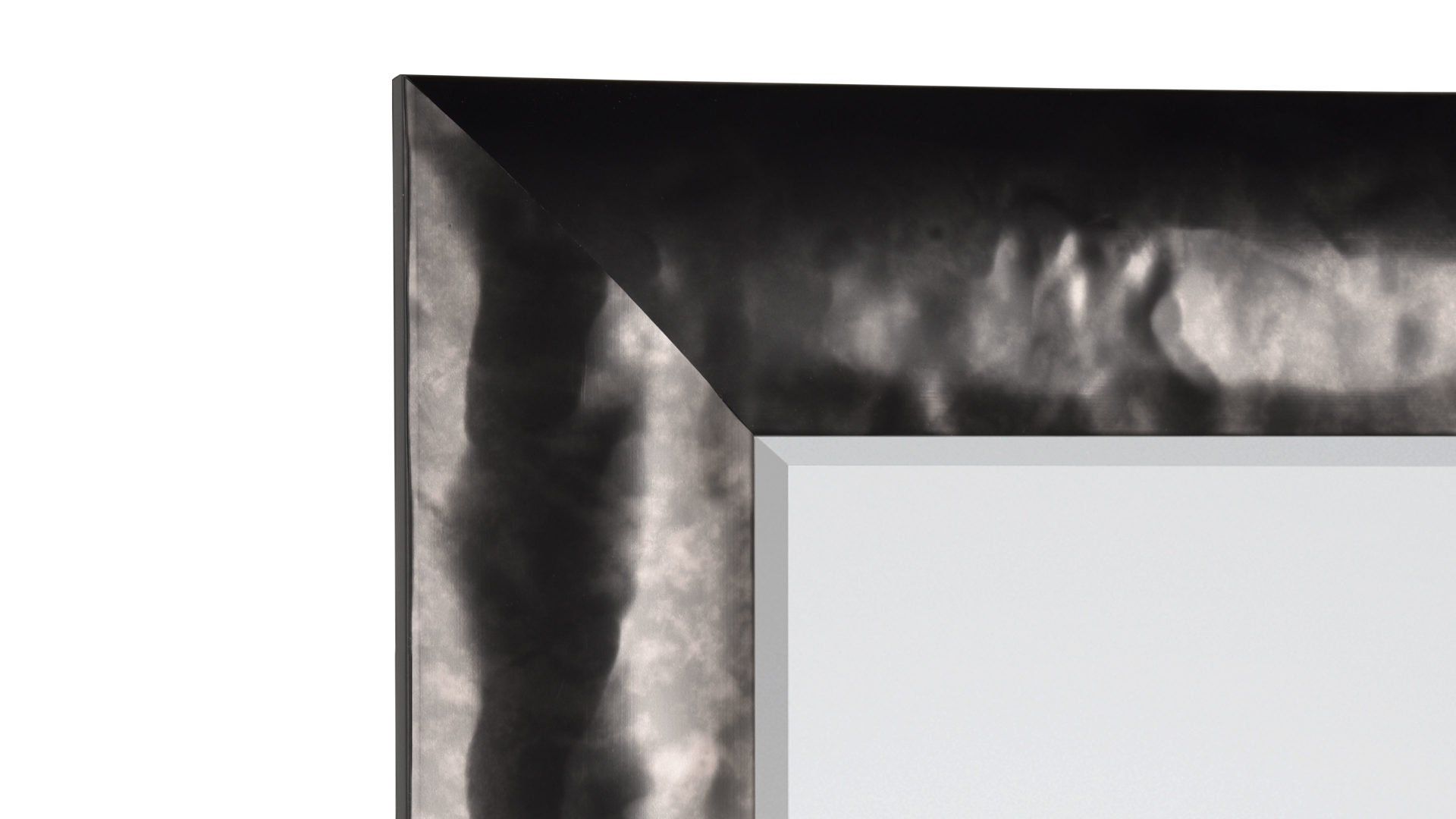 Wandspiegel Mirrors and more aus Spiegel in Schwarz Rahmenspiegel Elli Schwarz - ca. 70 x 170 cm