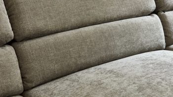 Ecksofa COMFORT SMART aus Stoff in Dunkelgrün COMFORT SMART Serie Fenja - Ecksofa dunkelgrüner Strukturstoff Yelda & schwarze Metallfüße 866 - Stellfläche ca. 298 x 162 cm