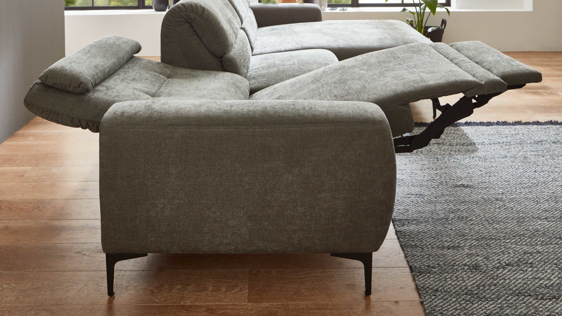 Funktion COMFORT SMART aus Metall in Transparent COMFORT SMART Serie Fenja - Relaxfunktion teilmotorisch