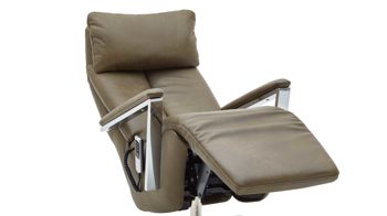 Funktion Steinpol polsteria aus Leder in Transparent Relaxsessel Serie Relaxa-Feeling - motorische Funktion drei Motoren & Akku