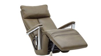 Funktion Steinpol polsteria aus Leder in Transparent Relaxsessel Serie Relaxa-Feeling - motorische Funktion drei Motoren & Akku