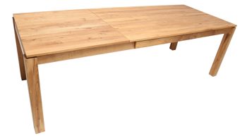 Auszugtisch Standard furniture factory aus Holz in Holzfarben Ausziehtisch Loire XL Eiche rustik ca. 160 - 240 x 90 cm