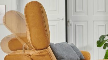 Funktion Steinpol polsteria aus Metall in Transparent Polsterprogramm Relaxa 6.0 Plus PSG XC - Kopfpolsterverstellung manuell