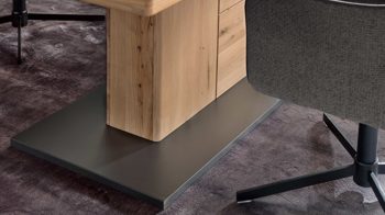 Auszugtisch Mca furniture aus Holz in Holzfarben Wohnprogramm Barcelona - Ausziehtisch geölte Balkeneiche – ca. 180 - 230 x 100 cm