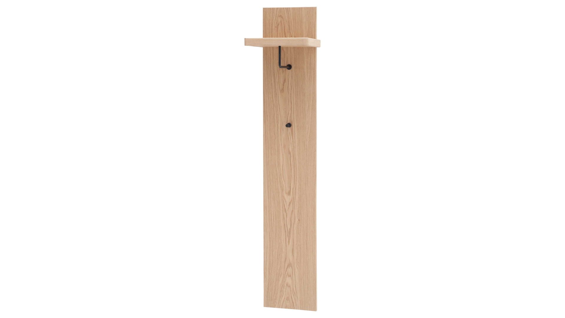 Garderoben-Set Mca furniture aus Holz in Holzfarben Garderobenprogramm Barcelona - Kombination 2 geölte Wildeiche – vierteilig, Breite ca. 155 cm
