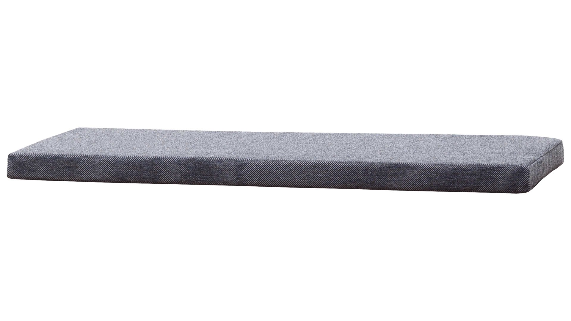 Sitzkissen Mca furniture aus Stoff in Anthrazit Garderobenprogramm Barcelona - Sitzkissen anthrazitfarbener Stoffbezug - ca. 85 x 34 cm