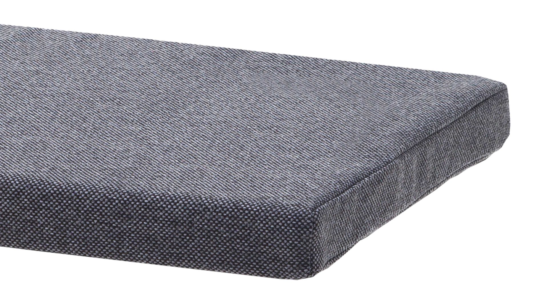 Sitzkissen Mca furniture aus Stoff in Anthrazit Garderobenprogramm Barcelona - Sitzkissen anthrazitfarbener Stoffbezug - ca. 85 x 34 cm