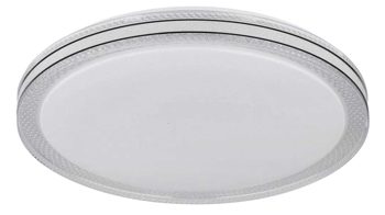 Deckenleuchte Globo lighting aus Metall in Weiß GLOBO Deckenleuchte Veleno weißes Metall – Durchmesser ca. 49 cm