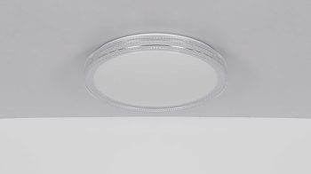 Deckenleuchte Globo lighting aus Metall in Weiß GLOBO Deckenleuchte Veleno weißes Metall – Durchmesser ca. 49 cm