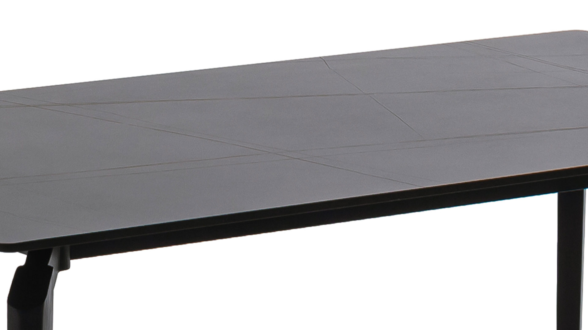 Esstisch Mca furniture aus Keramik in Schwarz Esstisch Schwarz & Schwarz – ca. 140 x 80 cm