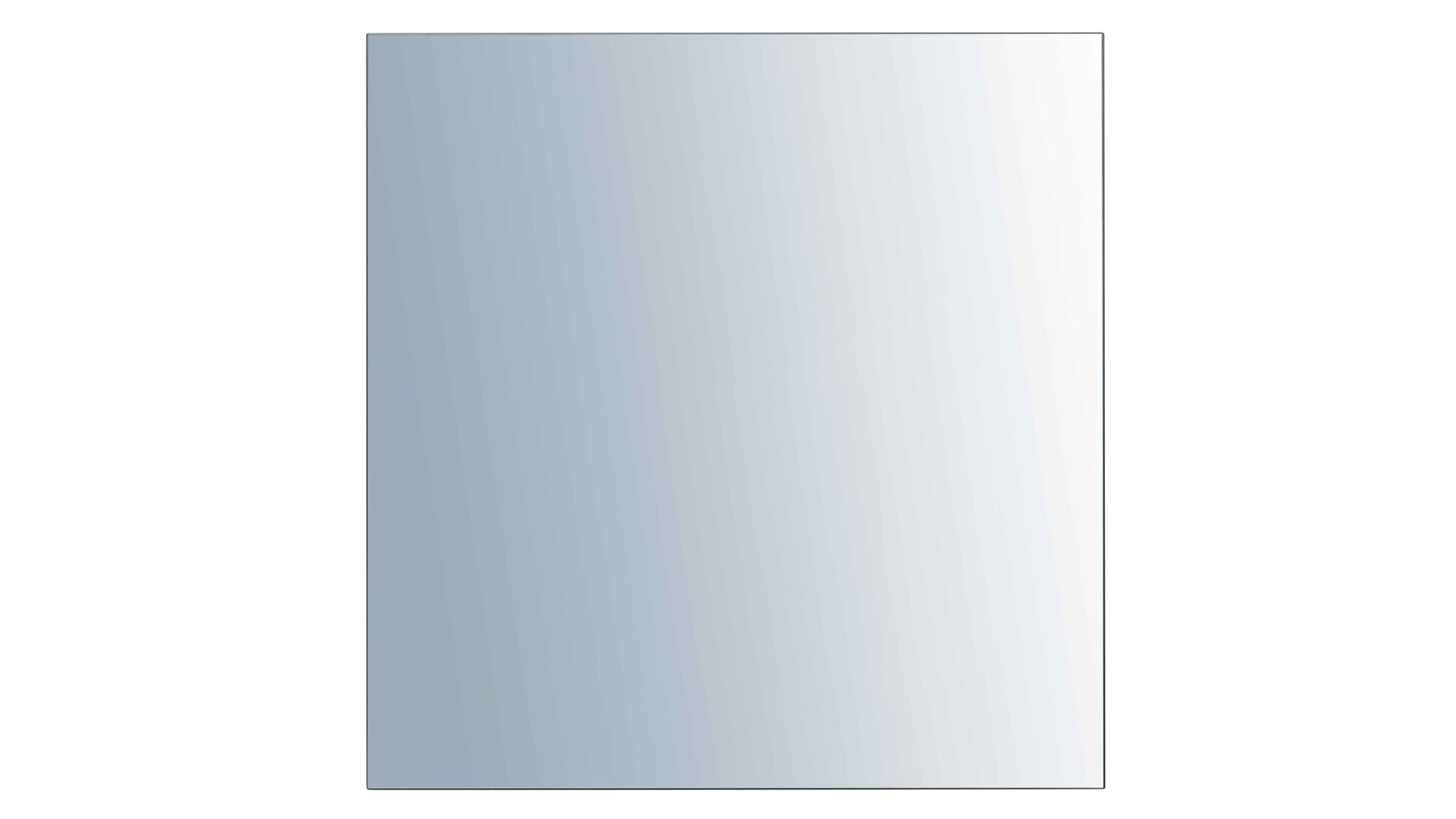 Wandspiegel Interliving aus Spiegel in Transparent Interliving Garderobe Serie 6012 - Spiegel anthrazitfarbener Mattlack - ca. 80 x 82 cm