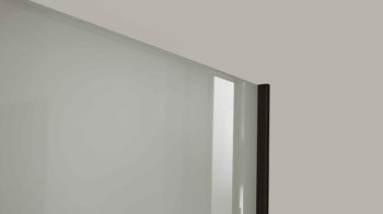 Kleiderschrank Interliving aus Holz in Hellgrau Interliving Schlafzimmer Serie 1032 – Schwebetürenschrank Kieselgrau & Weiß - drei Türen, Breite ca. 300 cm