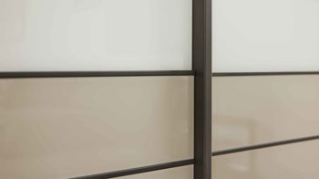 Komplettzimmer Interliving aus Holz in Weiß Interliving Schlafzimmer Serie 1032 – Komplettzimmer Weiß & Kieselgrau - vierteilig, Liegefläche ca. 180 x 200 cm