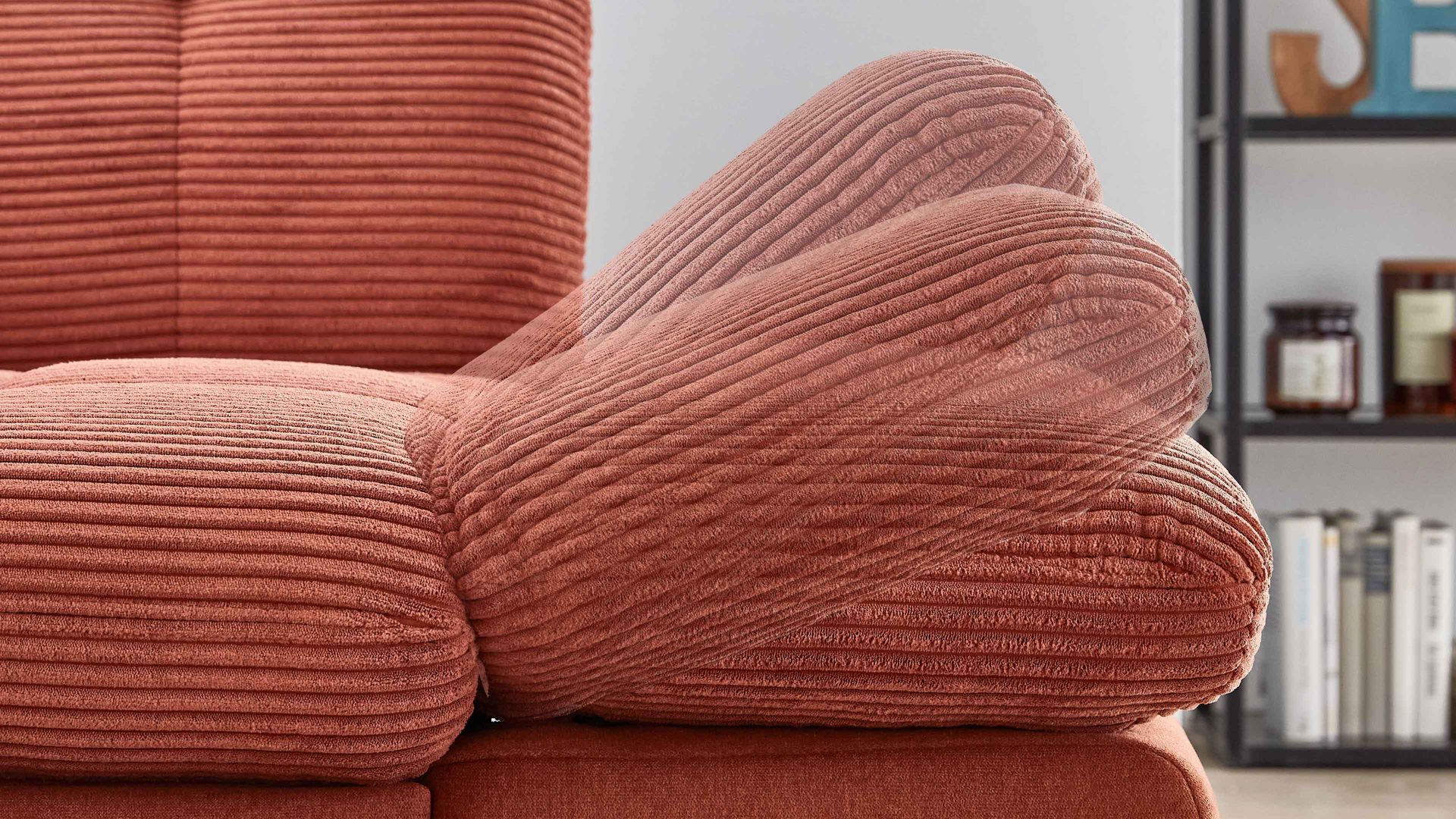 Funktion KAWOO aus Metall in Transparent KAWOO Polstermöbel Santa Rosa - Armlehnverstellung manuell