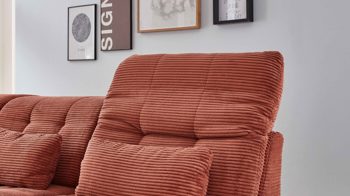 Funktion KAWOO aus Metall in Transparent KAWOO Polstermöbel Santa Rosa - Kopfteilverstellung manuell