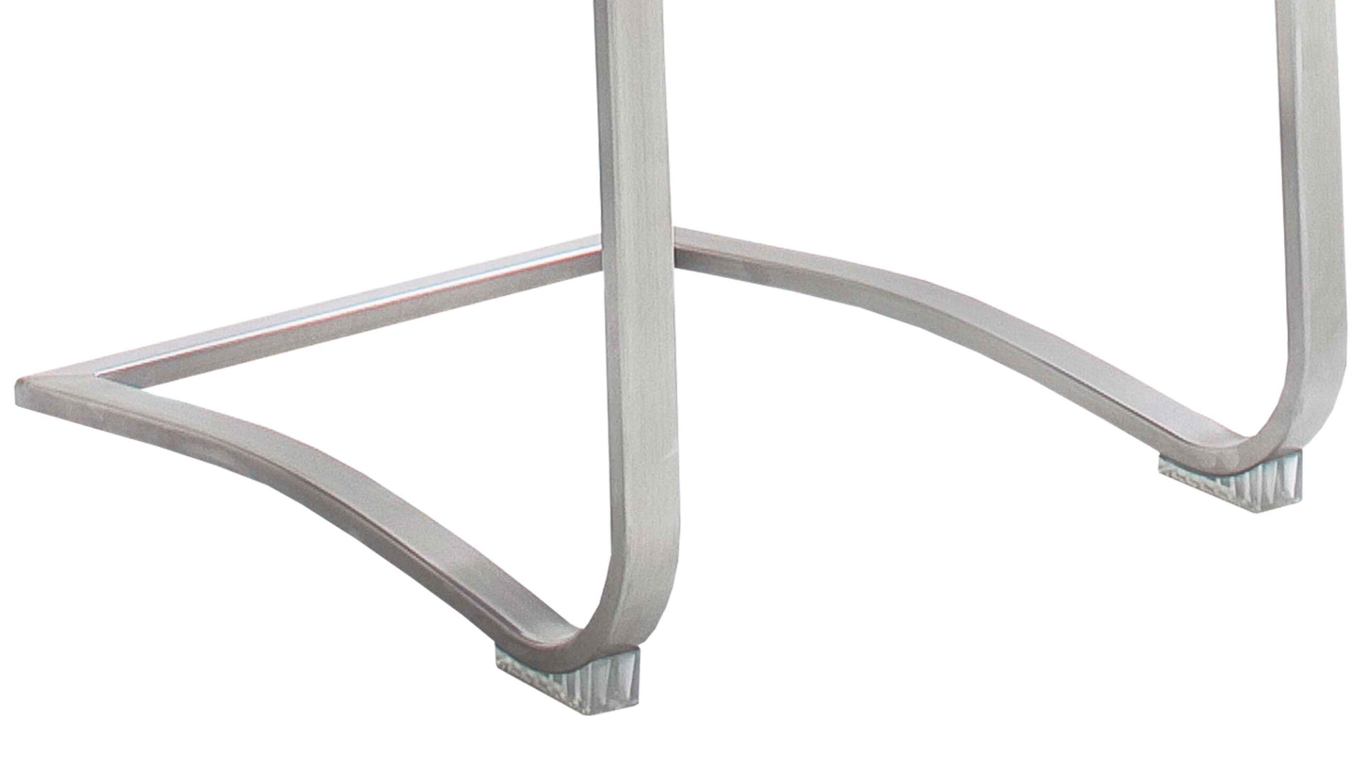 Schwingstuhl Mca furniture aus Stoff in Anthrazit Schwingstuhl Artos anthrazitfarbenes Feingewebe & Edelstahl