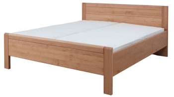 Komplettzimmer Wiemann | oeseder aus Holz in Holzfarben WIEMANN Modena Plus - Schlafzimmer mit Spiegeltüren teilmassive Erle - vierteilig, Liegefläche ca. 180 x 200 cm