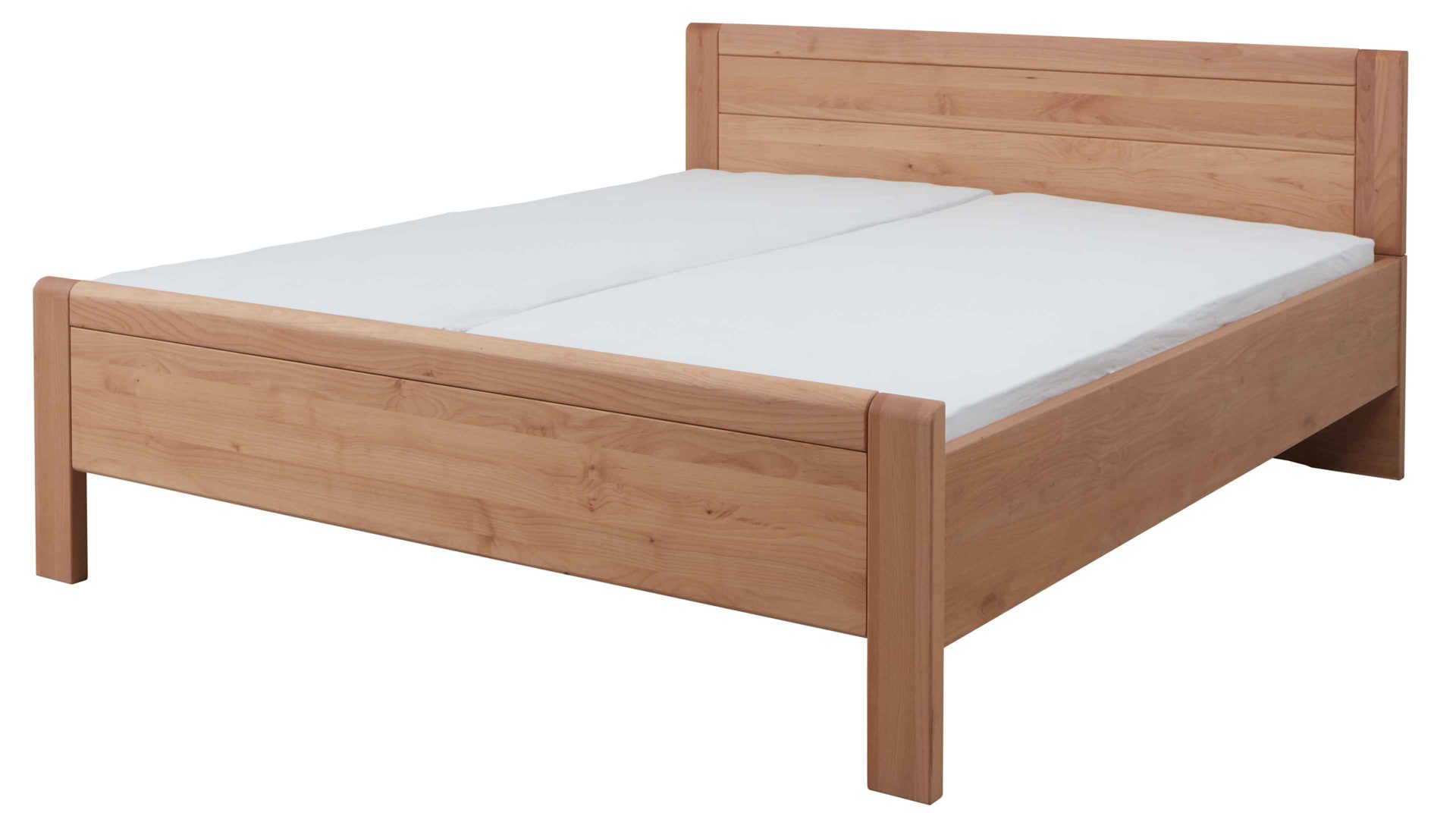 Komplettzimmer Wiemann | oeseder aus Holz in Holzfarben WIEMANN Modena Plus - Schlafzimmer mit Spiegeltüren teilmassive Erle - vierteilig, Liegefläche ca. 180 x 200 cm