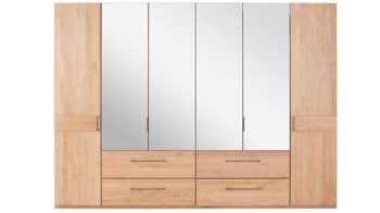 Kleiderschrank Wiemann | oeseder aus Holz in Holzfarben WIEMANN Modena Plus - Funktions-Kleiderschrank teilmassive Erle - sechs Türen, vier Schubladen, Breite ca. 300 cm