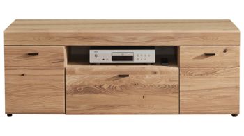 Wohnwand Wohn-concept aus Holz in Holzfarben Wohnmöbel Serie Malaga - Wohnwand Altesche - vierteilig, Breite ca. 305 cm