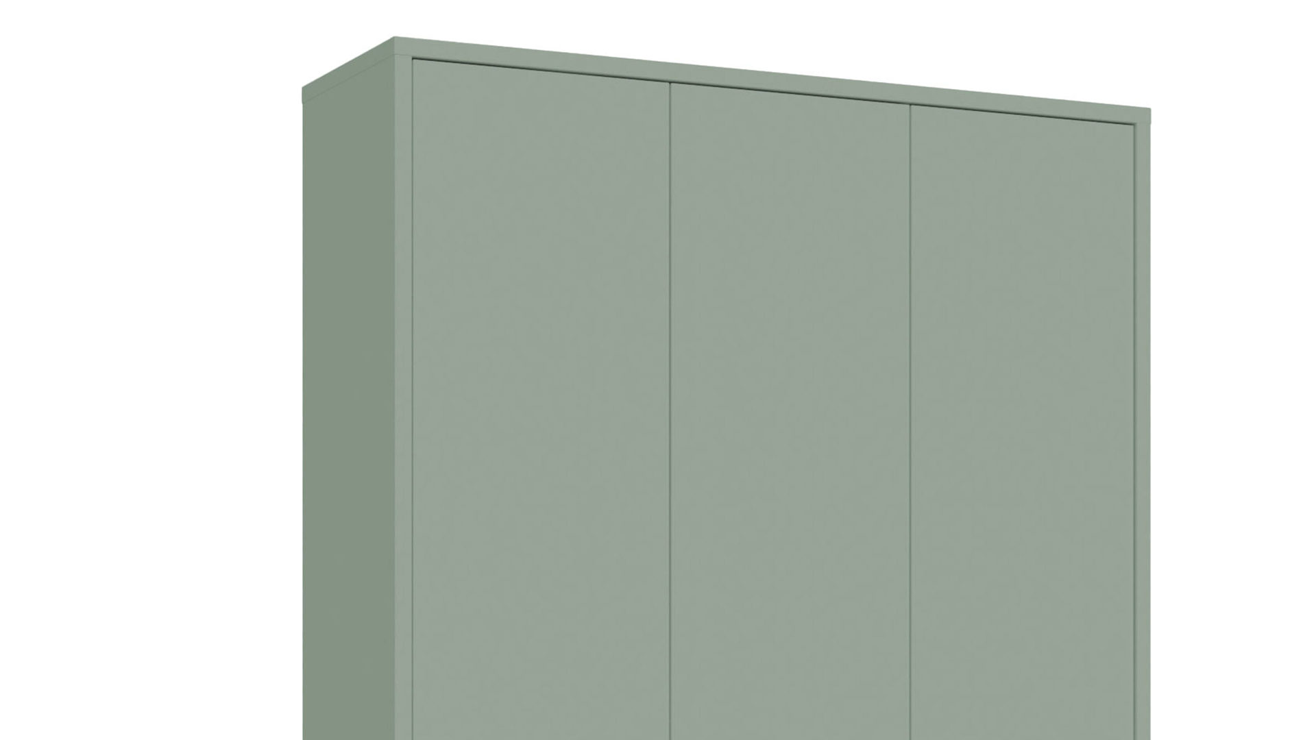 Schuhschrank Forte® aus Holz in Grün Schuhschrank Alice Springs Salbei Grün – ca. 109 x 192 cm