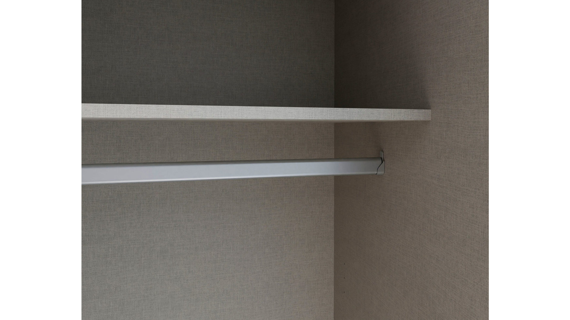 Kleiderschrank Forte® aus Holz in Weiß Kleiderschrankprogramm Schach & Matt - Kleiderschrank Weiß & Puccini Eiche – ca. 170  x 190 cm