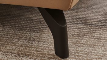 Ecksofa Steinpol polsteria aus Stoff in Beige Polstermöbel Serie Senturo System - Ecksofa sandfarbene Mikrofaser Kevin - Stellfläche ca. 280 x 245 cm