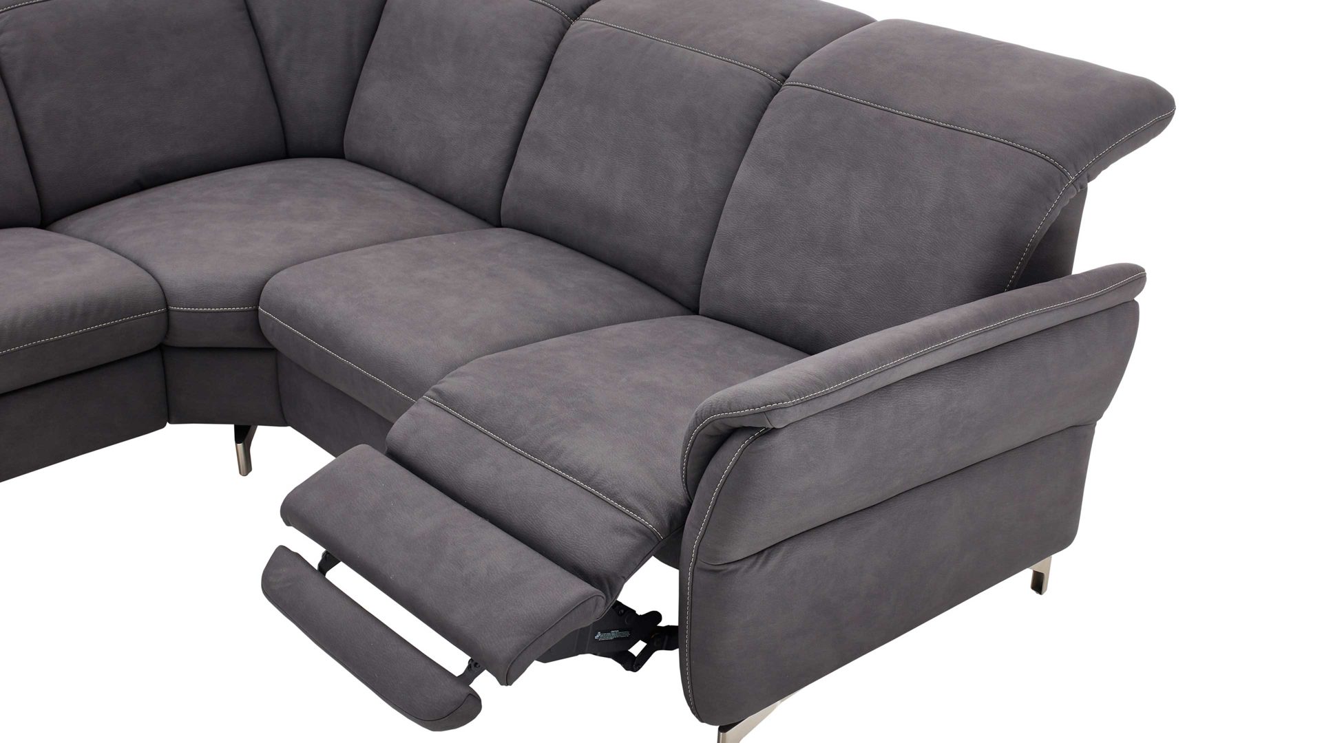 Funktion Steinpol polsteria aus Metall in Transparent Polstermöbel Serie Senturo System - motorische TV-Funktion für Einsitzer-Elemente