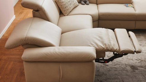 Funktion Steinpol polsteria aus Metall in Transparent Polstermöbel Serie Senturo System - motorische TV-Funktion für Einsitzer-Elemente