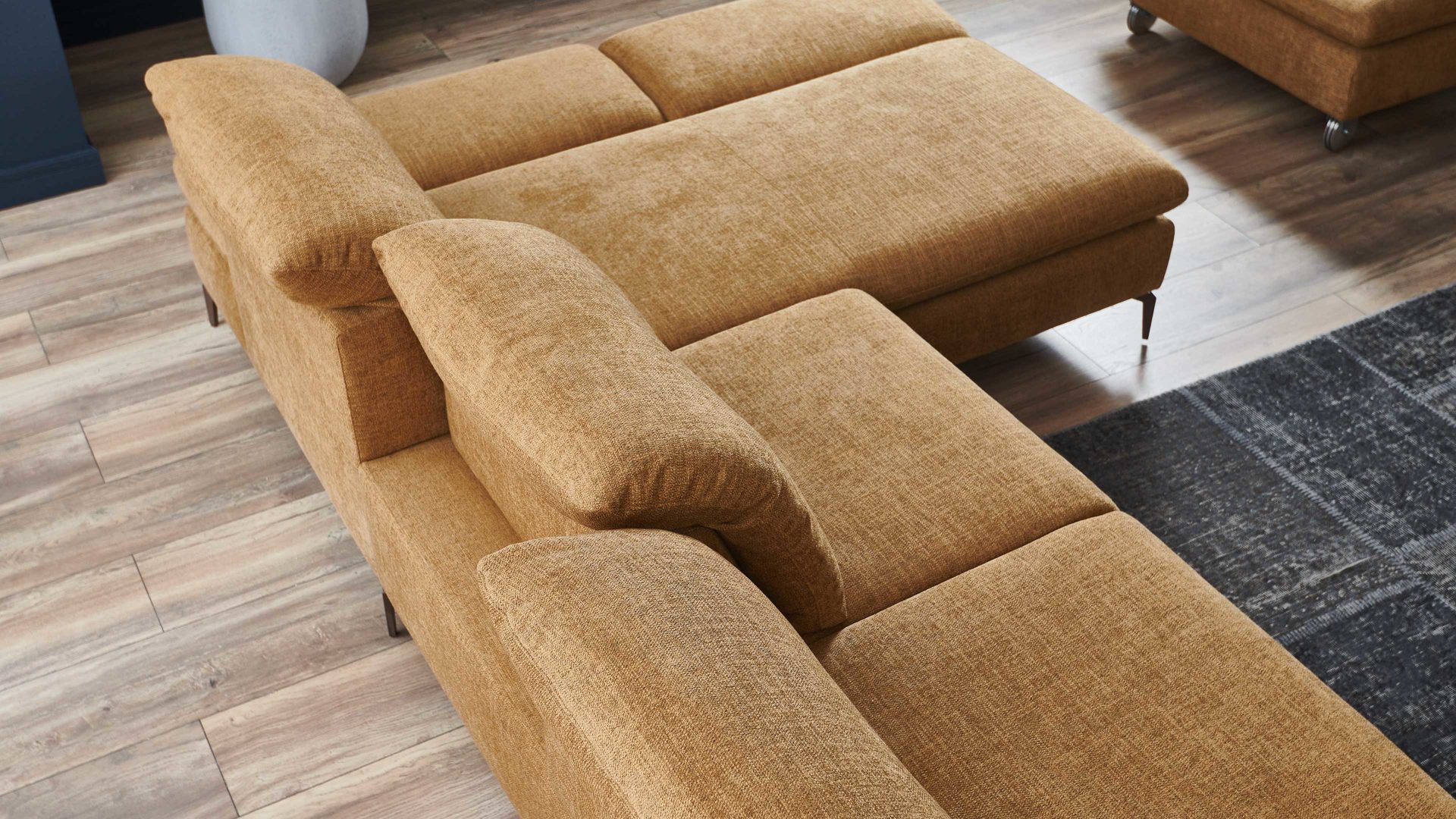 Funktion W.schillig i. i. aus Metall in Transparent W.SCHILLIG Polsterserie Select Venus plus - Sitztiefenverstellung manuell