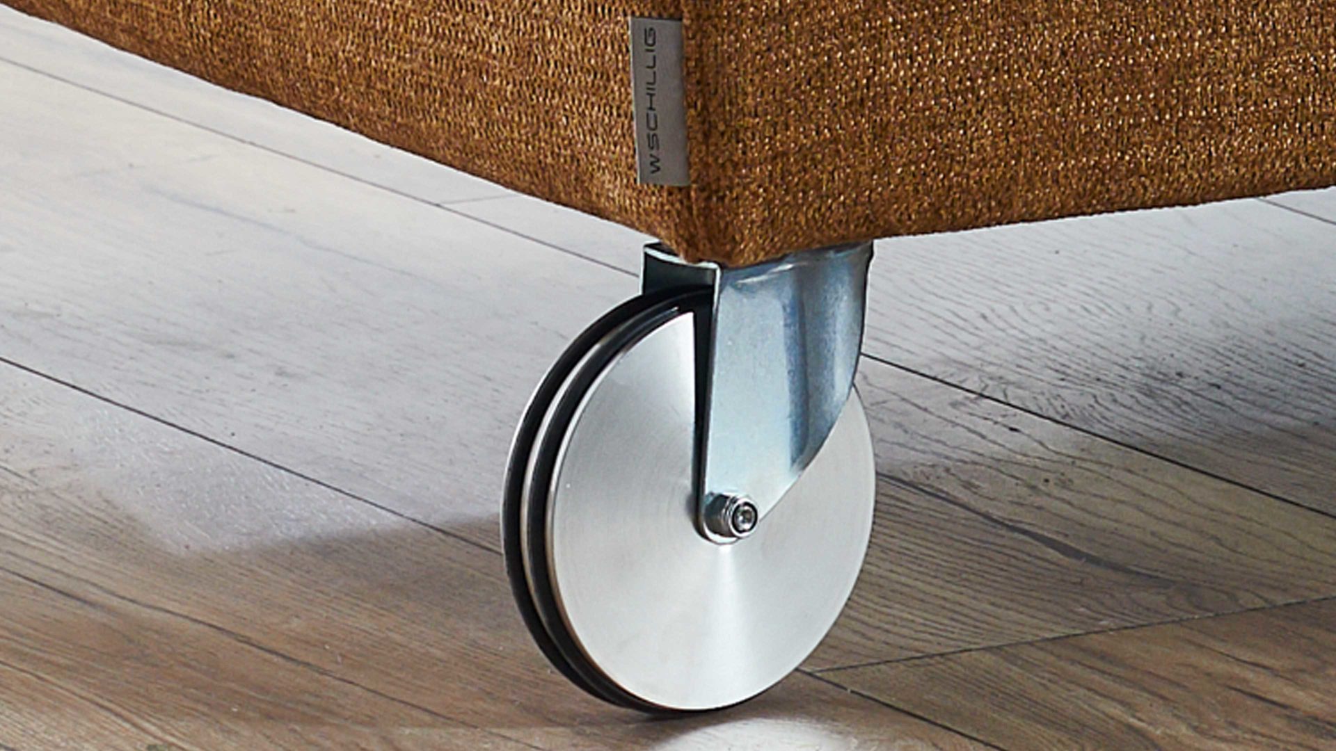 Rolle W.schillig i. i. aus Metall in Grau W.SCHILLIG Polsterserie Select Venus plus - Rolle Metall