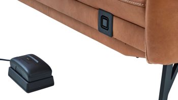 Akku Himolla aus Kunststoff in Schwarz himolla Polsterprogramm 1385-Promotion - außenliegender Akku schwarz